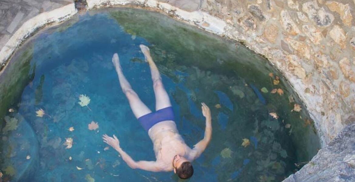 Natural hot springs