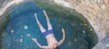 Natural hot springs