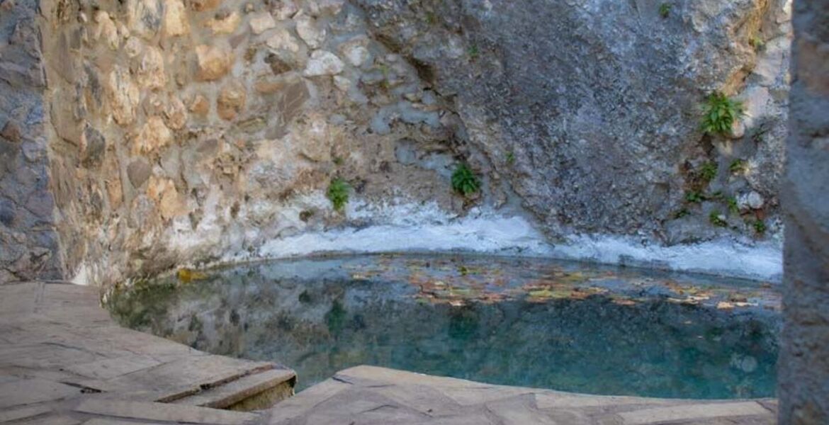 Natural hot springs
